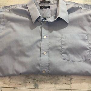 Puritan Blue Casual Button Down Shirt